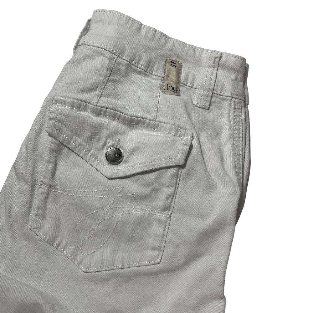 JAG jeans 4 White Capri Jeans‎ Stretch (one tiny spot see images)